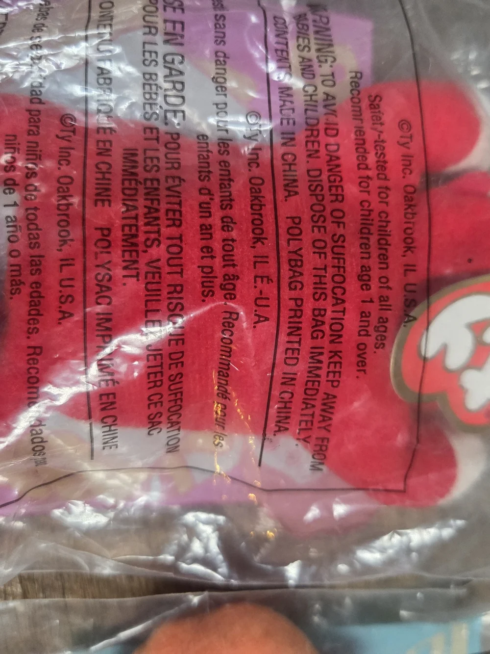 Vintage Lot Of 9 Ty Beanie Babies McDonald's Collectibles (Packaged) Bin Q